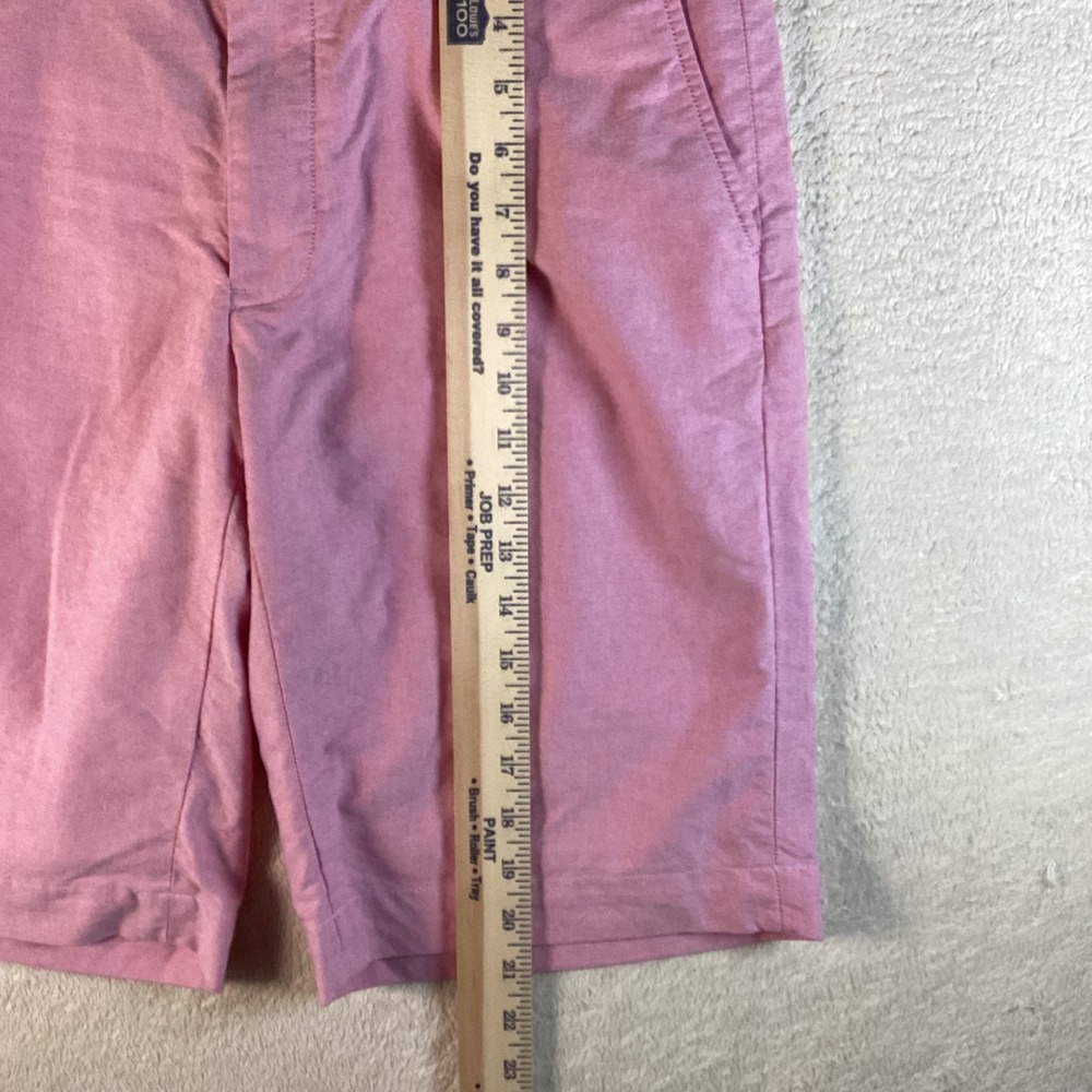 Polo Ralph Lauren Mens Pink Oxford Cotton Shorts Size 31 Classic Fit Preppy - Picture 6 of 8